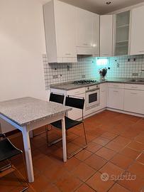 Cucina intera a L + tavolo e 4 sedie