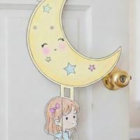 fiocco nascita  in legno 