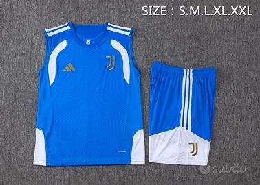  Canotta e pantaloncino Jvve blu adidas L