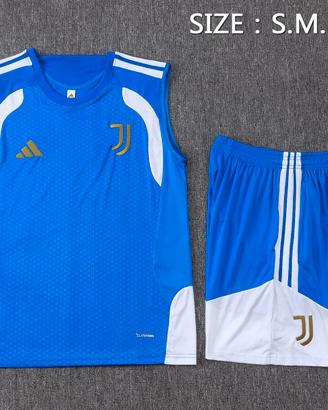  Canotta e pantaloncino Jvve blu adidas L