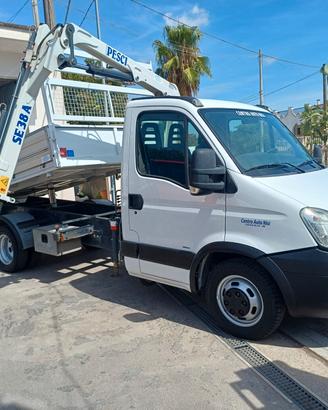 Iveco Daily 35C18 "GRU 4 SFILI RIBALTABILE"