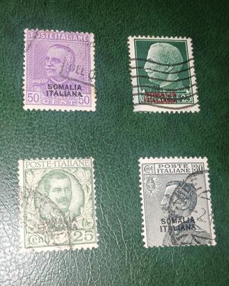 francobolli Somalia italiana