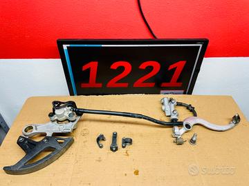 IMPIANTO FRENANTE POSTERIORE HONDA CRF 250 E 450 D