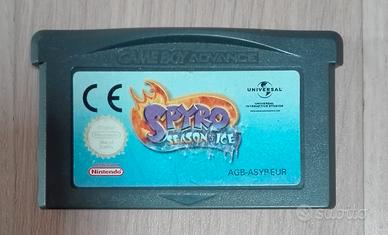 Cartuccia spyro season of ice per game boy advance