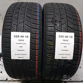 2 GOMME 225 40 18 TOYO BR1331