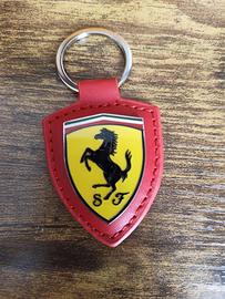 Ferrari portachiavi in pelle