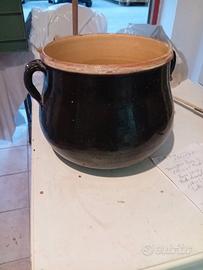 Pentola in terracotta smaltata