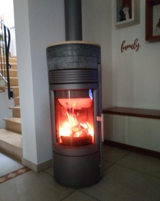Stufa ad accumulo Rika in pietra ollare