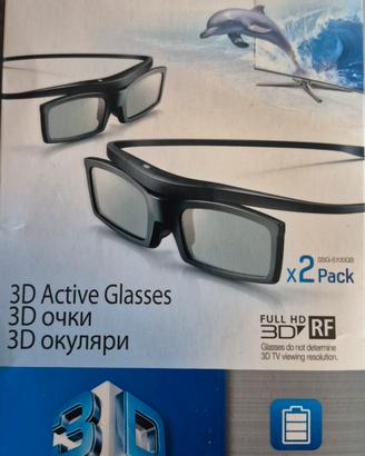 Samsung n.4 paia occhiali 3d attivi