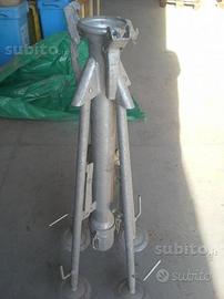 Treppiedi per irrigatore agricolo  alluminio