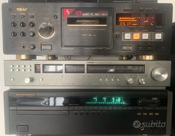 Apparecchi hi fi-Teac-Tandberg-Marantz-Pioneer-...