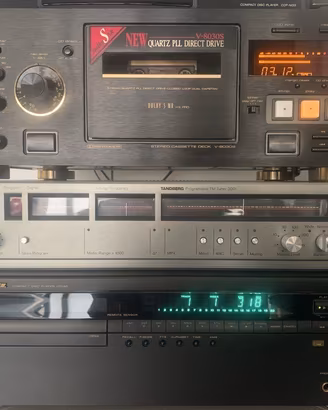 Apparecchi hi fi-Teac-Tandberg-Marantz-Pioneer-...