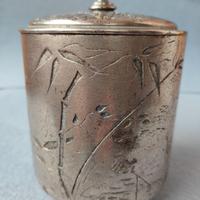 Barattolo porta thè vintage