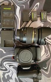 Canon eos 750D - tamron 17-50mm 2.8 - powergrip