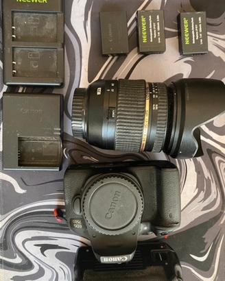 Canon eos 750D - tamron 17-50mm 2.8 - powergrip