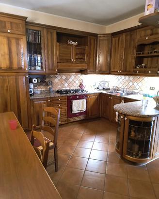 cucina componibile in noce