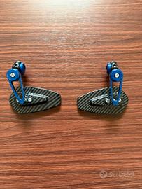 Specchietti end-bar blu