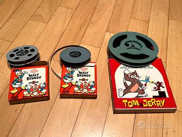 N.3 Pellicole Super 8 cartoni animati