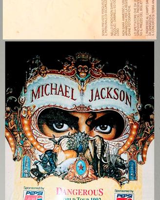 Biglietto concerto Michael jackson