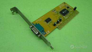 Scheda PCI con 1 porta seriale, chipset SUN 1998,
