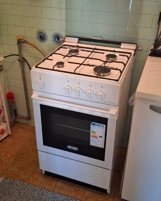 Cucina De’Longhi SESW 554 N – 4 fuochi gas + forno
