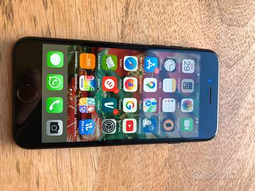 Apple iphone 7 da 32 gb nero e cover originale
