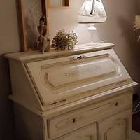 Ribaltina Shabby Chic in legno fatta a mano