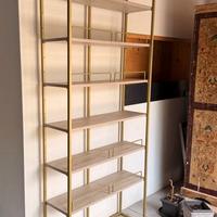 Scaffali/Librerie artigianali in ferro saldato