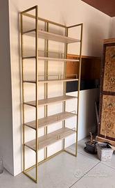 Scaffali/Librerie artigianali in ferro saldato