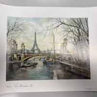Stampa “Ponte Alexandre III “- Parigi
