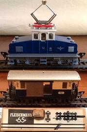 1c Scala H0 Loco Fleischmann Con Set Cremagliera