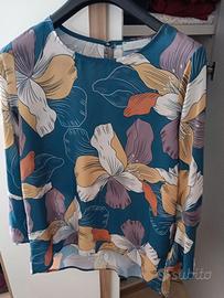 Elegante blusa Risskio a motivi floreali