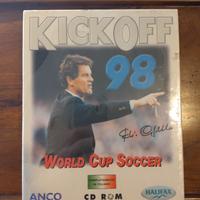 Videogiochi Kick Off 98 NUOVO big box cd rom