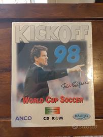 Videogiochi Kick Off 98 NUOVO big box cd rom