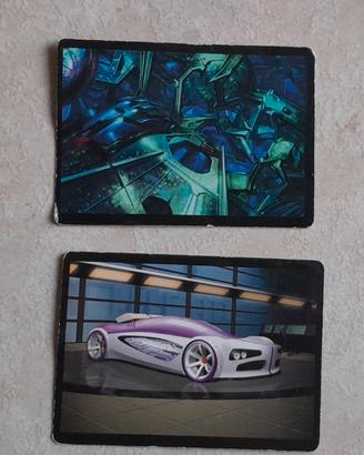 Coppia Carte Hot Wheels AcceleRacers 2005