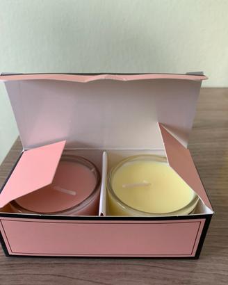Candele in confezione
