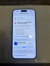 Iphone 16 pro Max + Apple Care (1anno) + cover