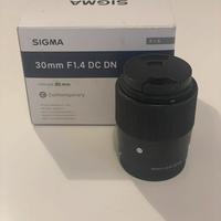 Sigma 30mm F1.4 Sony