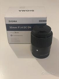 Sigma 30mm F1.4 Sony