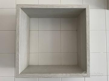 Mensole galleggianti quadrate