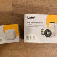 3x Valvole termostatiche Tado X + Bridge