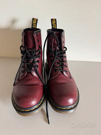 Dr martens donna 38 bordeaux