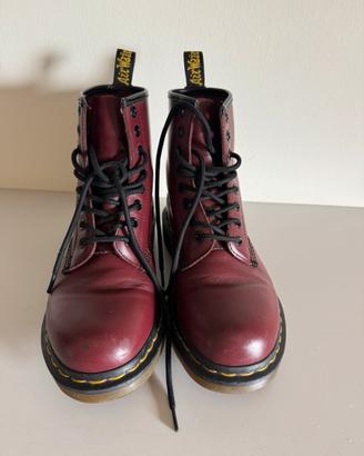 Dr martens donna 38 bordeaux