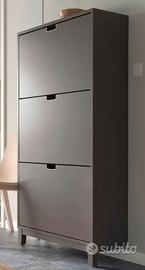 2 scarpiere Ikea STALL colore wengé