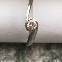 Solitario Nuovo in Oro 750 e Diamante Naturale