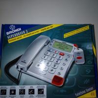 Telefono  Brondi con numeri grandi+telec. soccorso