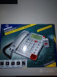 Telefono  Brondi con numeri grandi+telec. soccorso