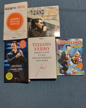 5 Libri Tiziano Ferro