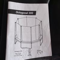Trampolino Octogonal 300