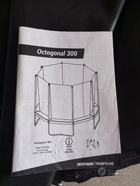 Trampolino Octogonal 300